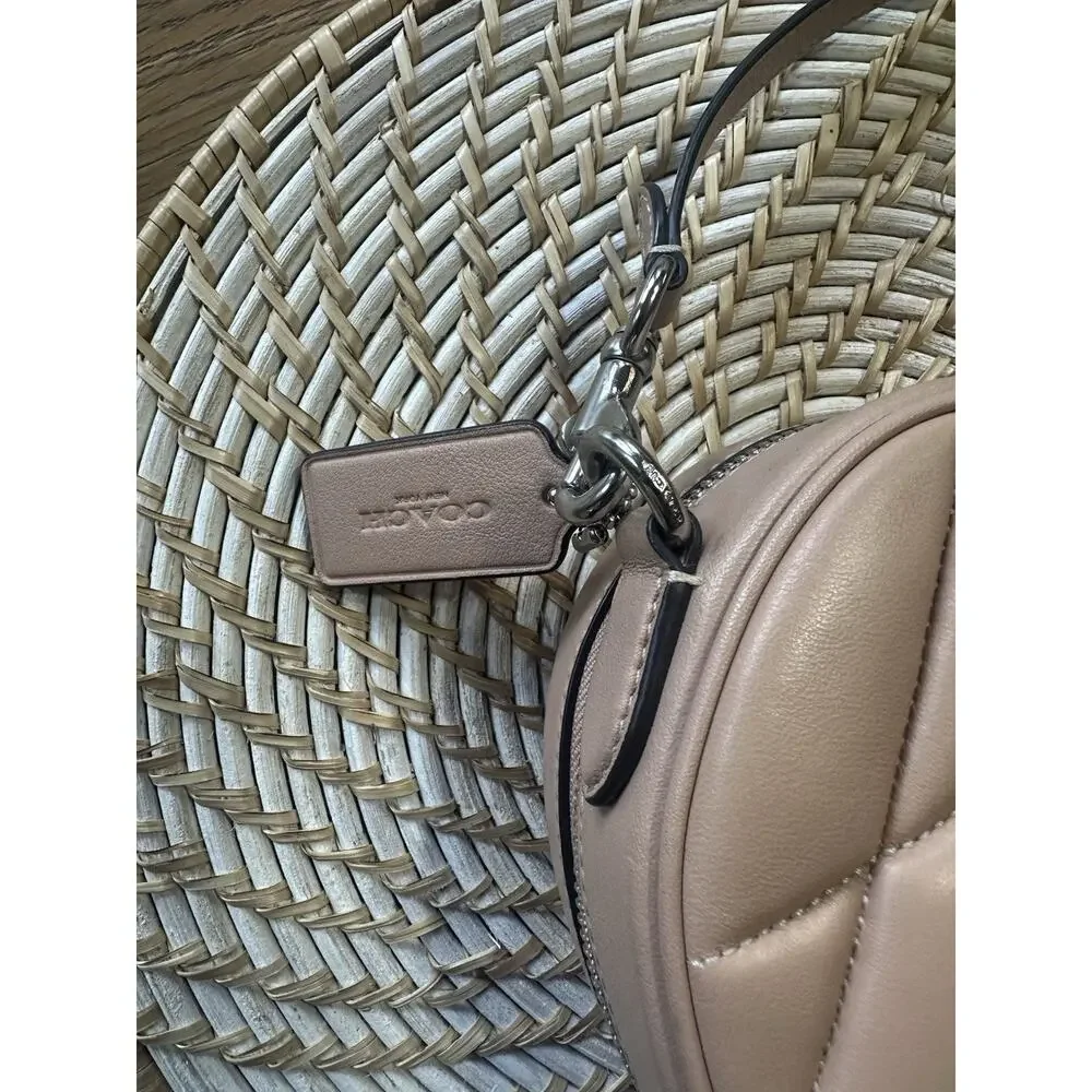 Coach Legacy Pebbled Leather Tote Bag Chalk White Gold Hardware NWT